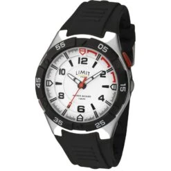 Torch Watch Blk Strap Wht Face -Outdoor Sports Store go 324425 z