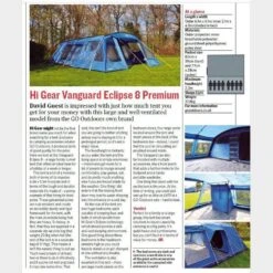 Vanguard Eclipse 8 Premium Family Tent -Outdoor Sports Store go 329225 c