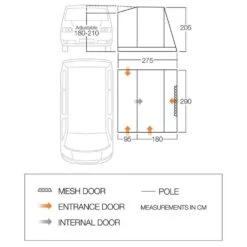 Vango Cairns Low Campervan Awning 21 Vango Cairns Low Campervan Awning -Outdoor Sports Store go 369710 b