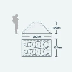 Toco 2 Person Tent -Outdoor Sports Store go 503093 b