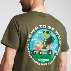 Men’s Lawn To Be Wild Organic T-Shirt -Outdoor Sports Store go 521410 e