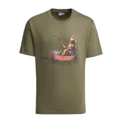 Men's Fishing Bear T-Shirt -Outdoor Sports Store go 534330 u