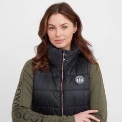 Women’s Baffle Gilet In Black -Outdoor Sports Store go 595669 e