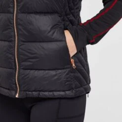 Women’s Baffle Gilet In Black -Outdoor Sports Store go 595669 h
