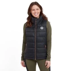 Women’s Baffle Gilet In Black -Outdoor Sports Store go 595669 z