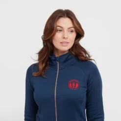 Women’s Zip Fleece In Dark Blue 14 Women’s Zip Fleece In Dark Blue -Outdoor Sports Store go 600885 e