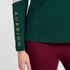 Womens Newbury Long Sleeved Base Layer Dark Green -Outdoor Sports Store go 614452 h